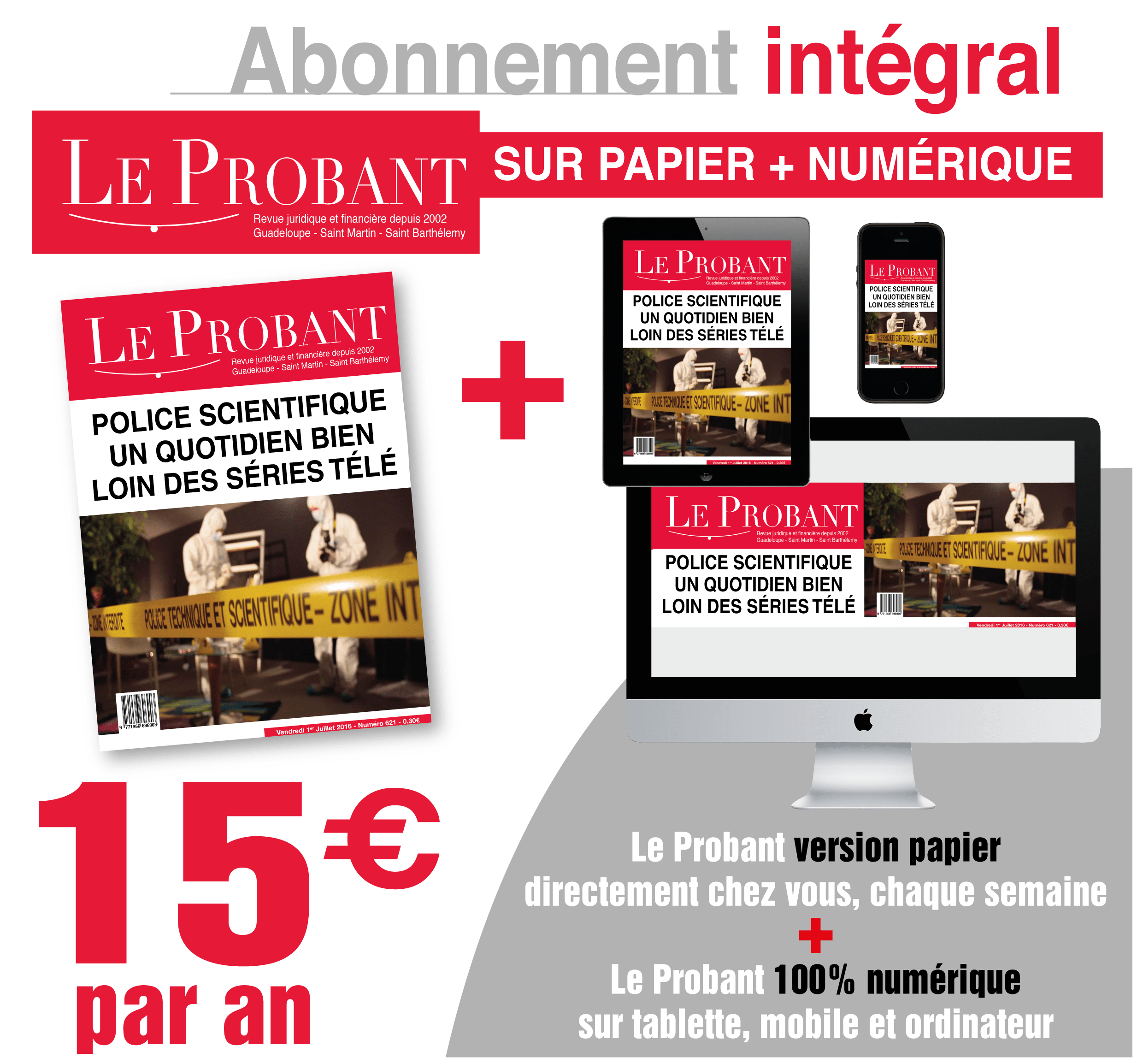 ABONNEZ-VOUS EN LIGNE !