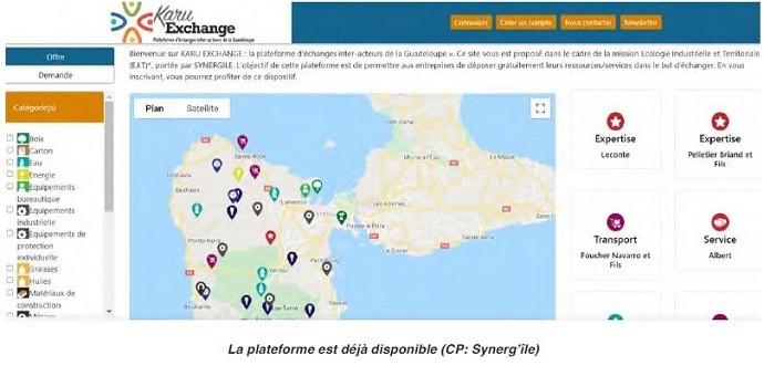 Une plateforme à destination des entreprises pour valoriser les matières premières