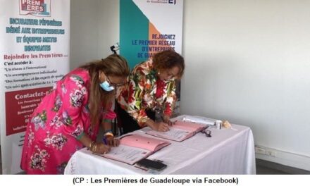 Signature d’un partenariat entre l’UDE-Medef et l’incubateur les Premières de Guadeloupe