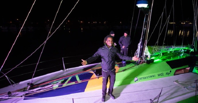 Route du Rhum : le guadeloupéen Kéni Piperol traversera l’Atlantique à bord d’un bateau 100% recyclable