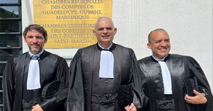 CRTC Antilles-Guyane :  arrivée de trois nouveaux magistrats