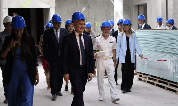 Visite de Gérald Darmanin dans les îles du Nord et en Guadeloupe